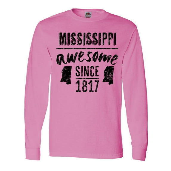 Inktastic Mississippi Awesome Since 1836 Long Sleeve T-Shirt