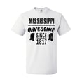 thumbnail image 1 of Inktastic Mississippi Awesome Since 1836 T-Shirt, 1 of 5