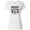 thumbnail image 1 of Inktastic Mississippi Awesome Since 1836 Women's T-Shirt, 1 of 5