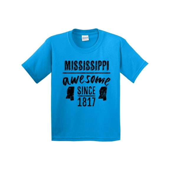 Inktastic Mississippi Awesome Since 1836 Youth T-Shirt