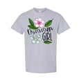 thumbnail image 1 of Inktastic Mississippi Girl Magnolia Flowers and Leaves T-Shirt, 1 of 5