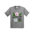 thumbnail image 1 of Inktastic Mississippi Girl Magnolia Flowers and Leaves Youth T-Shirt, 1 of 5