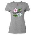 thumbnail image 1 of Inktastic Mississippi Magnolia Flowers and Leaves Women's T-Shirt, 1 of 5