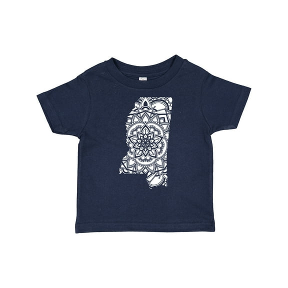 Inktastic Mississippi Silhouette Mandala Boys or Girls Toddler T-Shirt
