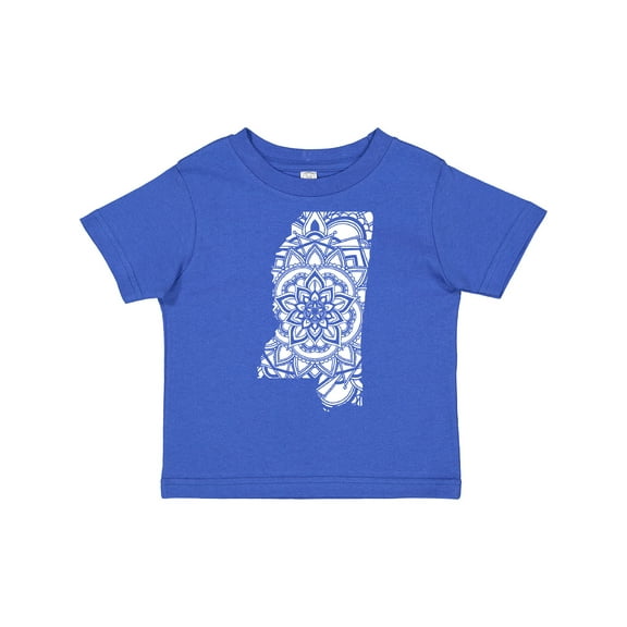 Inktastic Mississippi Silhouette Mandala Boys or Girls Toddler T-Shirt