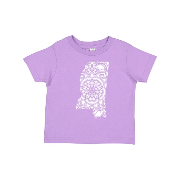 Inktastic Mississippi Silhouette Mandala Boys or Girls Toddler T-Shirt