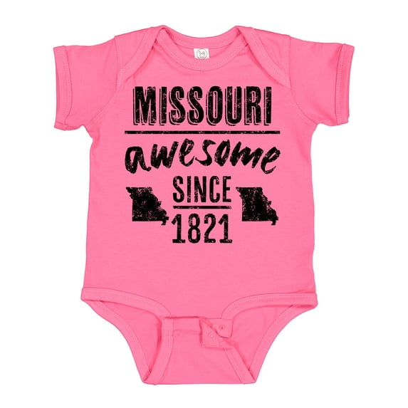Inktastic Missouri Awesome Since 1821 Boys or Girls Baby Bodysuit
