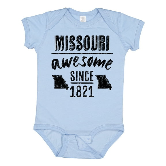 Inktastic Missouri Awesome Since 1821 Boys or Girls Baby Bodysuit