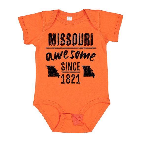 Inktastic Missouri Awesome Since 1821 Boys or Girls Baby Bodysuit