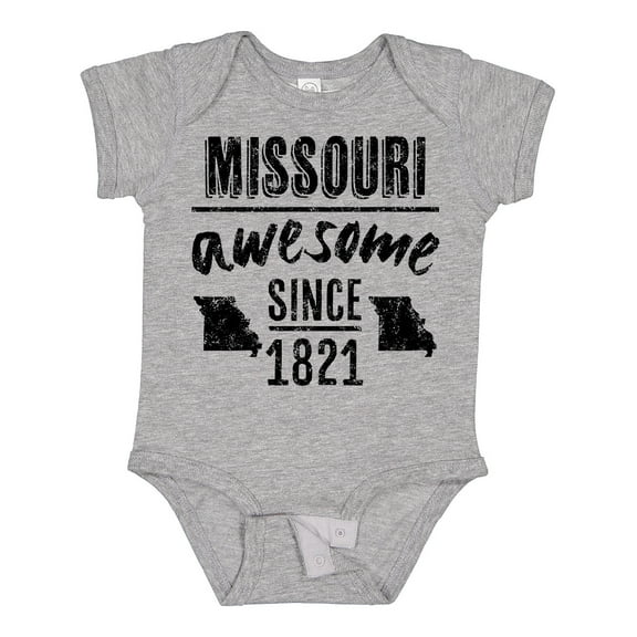 Inktastic Missouri Awesome Since 1821 Boys or Girls Baby Bodysuit
