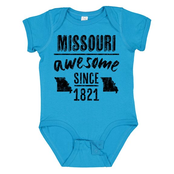 Inktastic Missouri Awesome Since 1821 Boys or Girls Baby Bodysuit