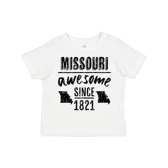 Inktastic Missouri Awesome Since 1821 Boys or Girls Toddler T-Shirt