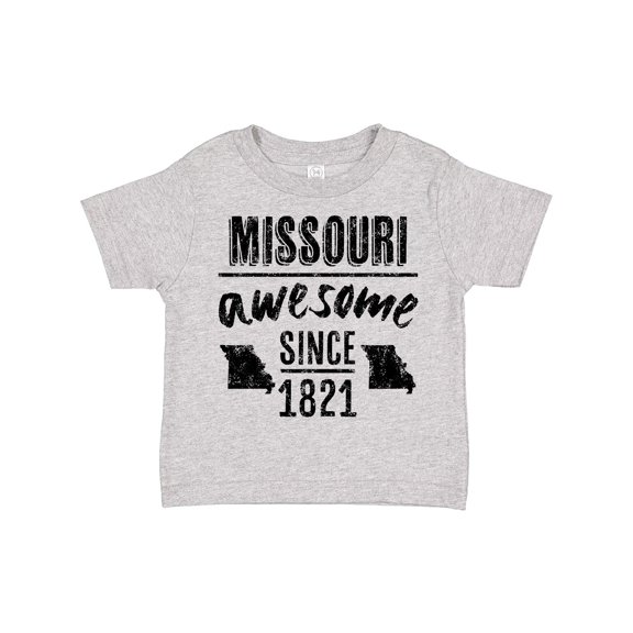 Inktastic Missouri Awesome Since 1821 Boys or Girls Toddler T-Shirt