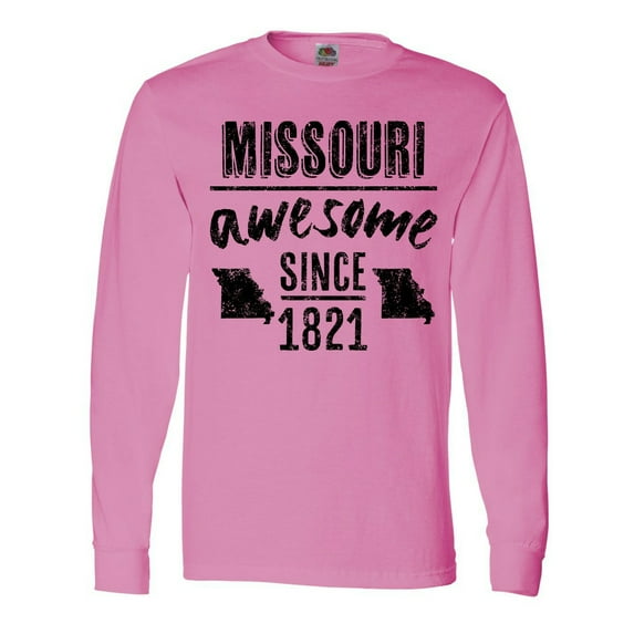 Inktastic Missouri Awesome Since 1821 Long Sleeve T-Shirt