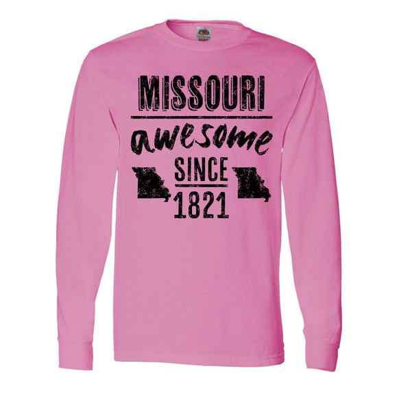 Inktastic Missouri Awesome Since 1821 Long Sleeve T-Shirt