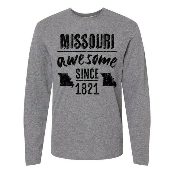 Inktastic Missouri Awesome Since 1821 Long Sleeve T-Shirt