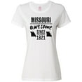 thumbnail image 1 of Inktastic Missouri Awesome Since 1821 Women's T-Shirt, 1 of 5