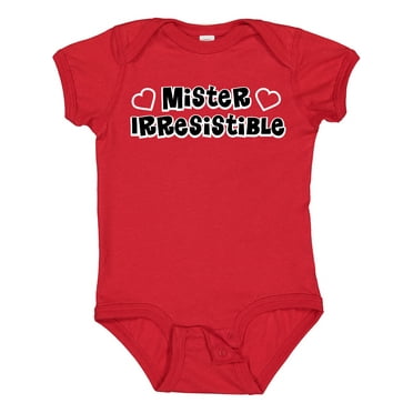 Inktastic Mister Irresistible Boys Baby Bodysuit