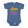 thumbnail image 1 of Inktastic Mister Mardi Gras with Crown and Dots Boys Baby Bodysuit, 1 of 5
