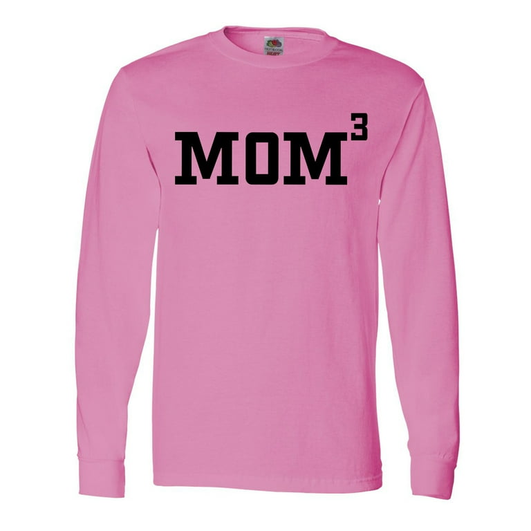 Mom Of Three 3 Cubed Mother's Day Gift T-Shirt Mom Of Three 3 Cubed Mother's Day Gift T-Shirt