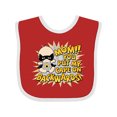 thumbnail image 1 of Inktastic Mom You Put My Cape on Backwards&reg; Boys or Girls Baby Bib, 1 of 4