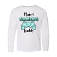thumbnail image 1 of Inktastic Mom's Gaming Buddy- Aqua Controller Long Sleeve Youth T-Shirt, 1 of 5