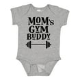 thumbnail image 1 of Inktastic Mom's Gym Buddy Fitness Workout Boys or Girls Baby Bodysuit, 1 of 5