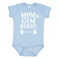 thumbnail image 1 of Inktastic Mom's Gym Buddy Fitness Workout Boys or Girls Baby Bodysuit, 1 of 5