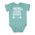 thumbnail image 1 of Inktastic Mom's Gym Buddy Fitness Workout Boys or Girls Baby Bodysuit, 1 of 5