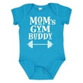 thumbnail image 1 of Inktastic Mom's Gym Buddy Fitness Workout Boys or Girls Baby Bodysuit, 1 of 5