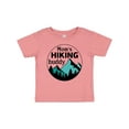 thumbnail image 1 of Inktastic Mom's Hiking Buddy with Mountains and Trees Boys or Girls Baby T-Shirt, 1 of 5