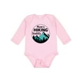 thumbnail image 1 of Inktastic Mom's Hiking Buddy with Mountains and Trees Boys or Girls Long Sleeve Baby Bodysuit, 1 of 5