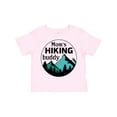 thumbnail image 1 of Inktastic Mom's Hiking Buddy with Mountains and Trees Boys or Girls Toddler T-Shirt, 1 of 5