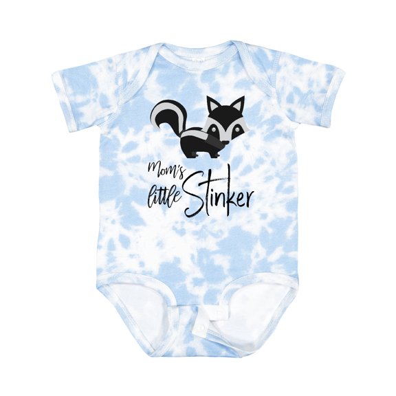 Inktastic Mom's Little Stinker Boys or Girls Baby Bodysuit