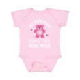 thumbnail image 1 of Inktastic Mommom Loves Me Girls Bear Girls Baby Bodysuit, 1 of 5