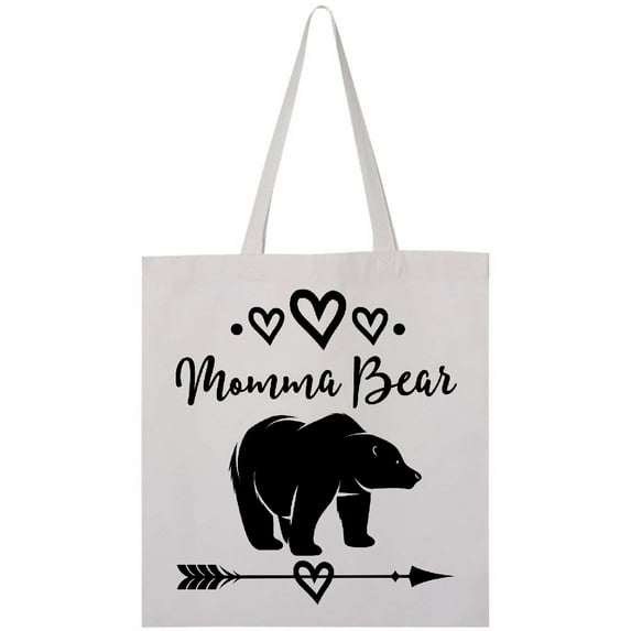 Inktastic Momma Bear Tribal Arrow Gift Tote Bag