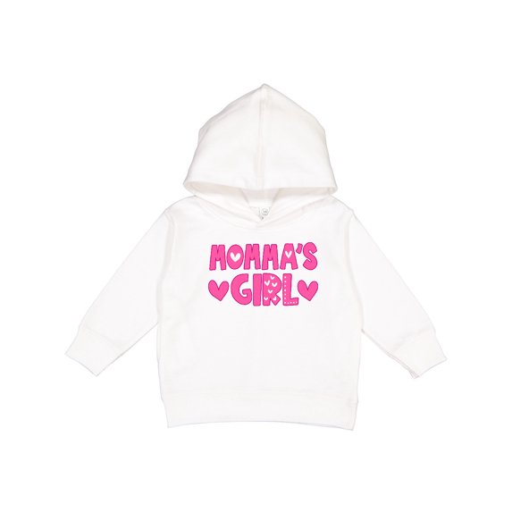 Inktastic Momma's Girl Toddler Hoodie
