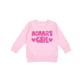 thumbnail image 1 of Inktastic Momma's Girl Toddler Sweatshirt, 1 of 4