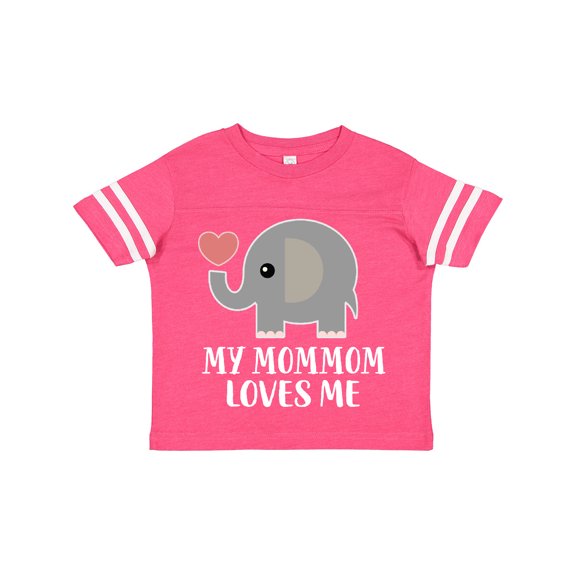 Inktastic Mommom Loves Me Grandchild Boys or Girls Toddler T-Shirt