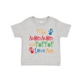 thumbnail image 1 of Inktastic Mommom and Poppop Love Me Boys or Girls Toddler T-Shirt, 1 of 5
