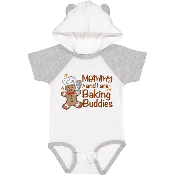 Inktastic Mommy and I Are Baking Buddies Boys or Girls Baby Bodysuit