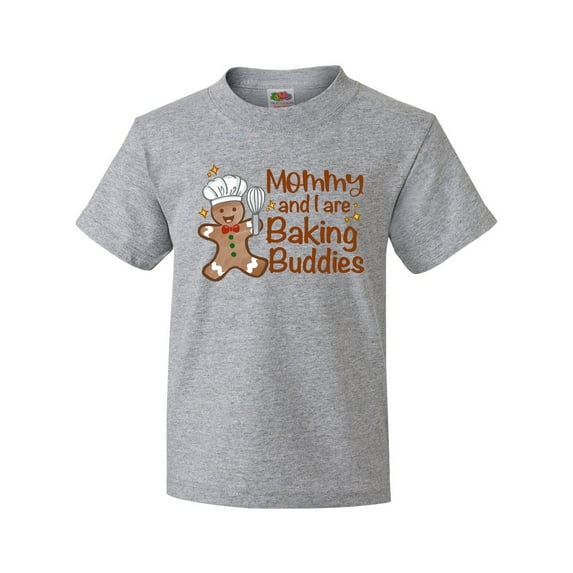 Inktastic Mommy And I Are Baking Buddies Youth T-Shirt