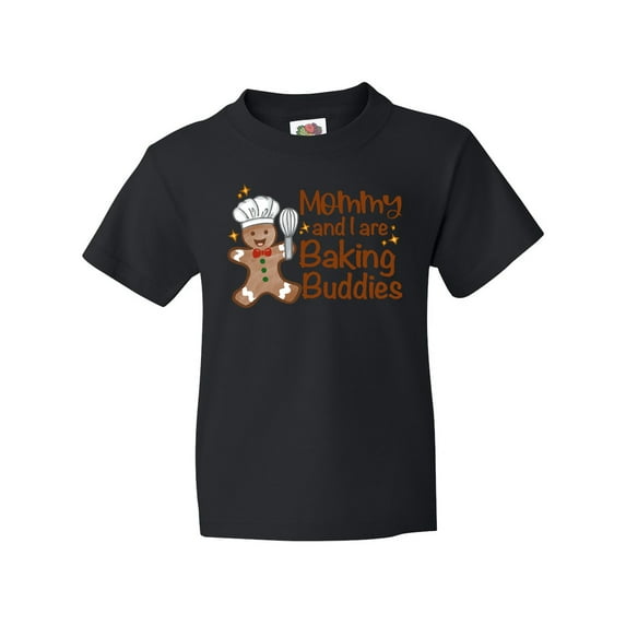 Inktastic Mommy And I Are Baking Buddies Youth T-Shirt