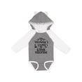 thumbnail image 1 of Inktastic Mommy Daddy Little Valentine Boys or Girls Long Sleeve Baby Bodysuit, 1 of 5