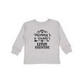 thumbnail image 1 of Inktastic Mommy Daddy Little Valentine Boys or Girls Long Sleeve Toddler T-Shirt, 1 of 5