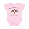 thumbnail image 1 of Inktastic Mommy & Daddy's Little Blessing Boys or Girls Baby Bodysuit, 1 of 5