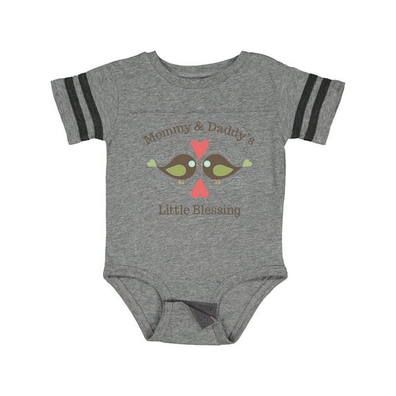 Inktastic Mommy & Daddy's Little Blessing Boys or Girls Baby Bodysuit