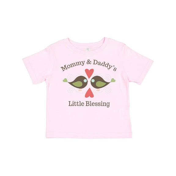 Inktastic Mommy & Daddy's Little Blessing Boys or Girls Toddler T-Shirt