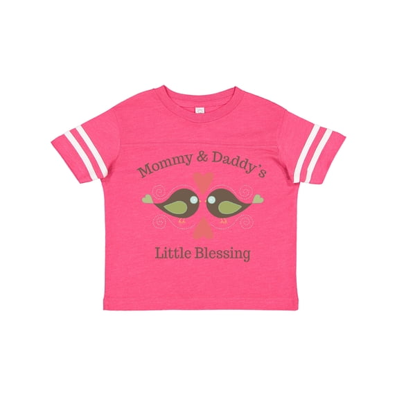 Inktastic Mommy & Daddy's Little Blessing Boys or Girls Toddler T-Shirt