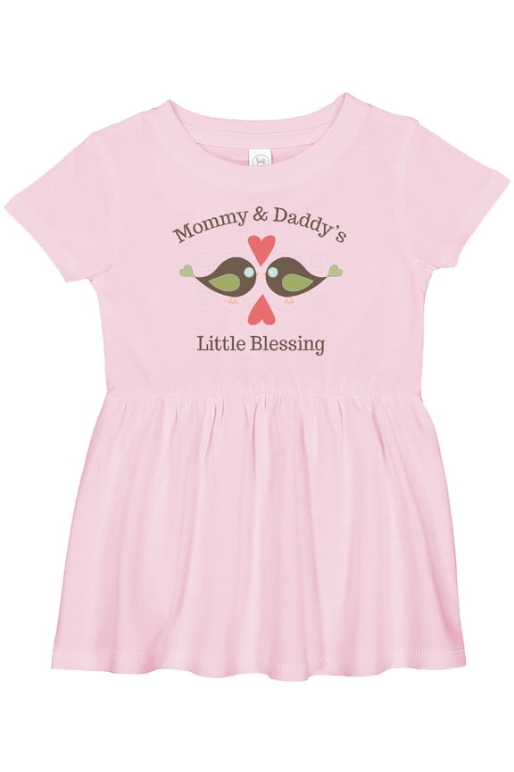 Mommy & Daddy's Little Blessing Girls Baby Dress